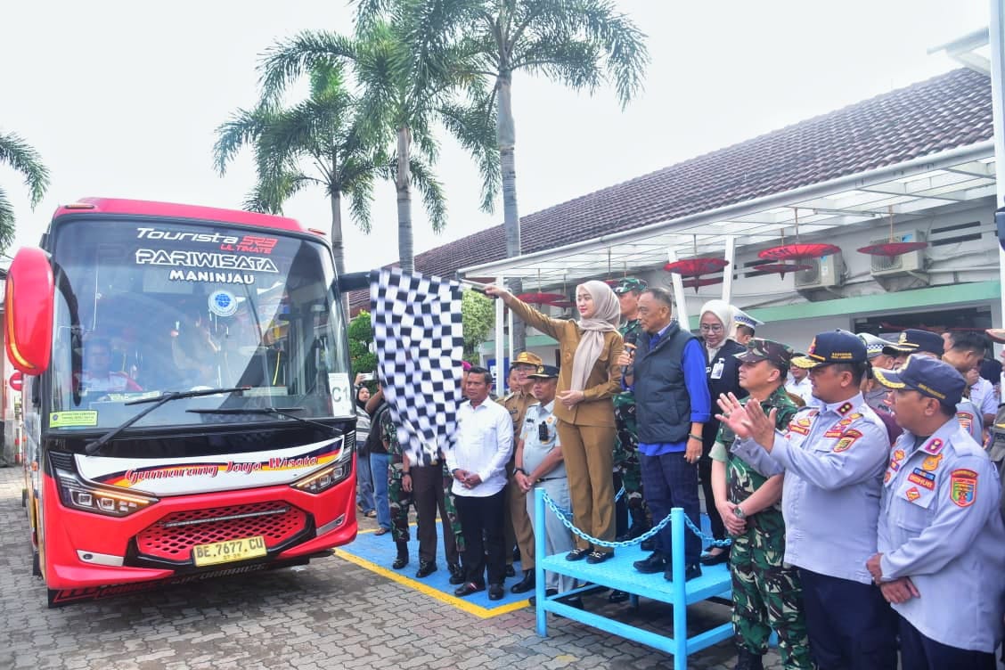 Mudik Lebih Aman dan Terjangkau, Pemprov Lampung Berangkatkan Ribuan Pemudik Gratis